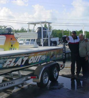 Florida Keys Fishing: 24’ Crevalle Bay boat